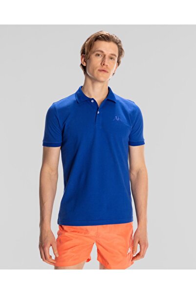 Kappa Authentic Ferior Erkek Lacivert Regular Fit Polo Yaka Tişört