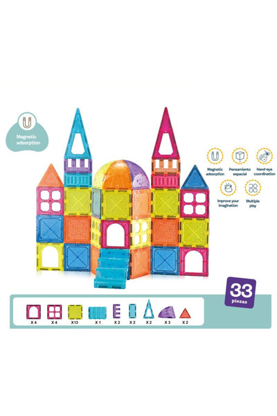 Bufnitel My Magnetic Maze - 52 pieces (7.5 cm)