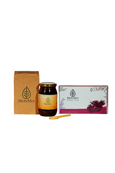 MervMix Sandoloz Sakızlı Macun Ve Narlı Bitkisel Çay