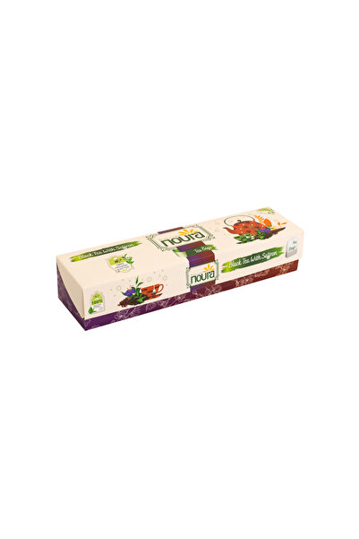 Noura Natural شاي أسود بالزعفران 25 قطعة