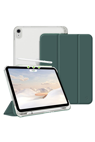 UnDePlus iPad Air 13Inch M2 Compatible Case Flip Cover with Pen Slot Pc Case A2898 A2899 A2900