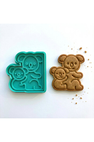 Craftelle قالب كوكيز الأم والطفل على شكل الكوالا |   حفل استقبال المولود، عيد...