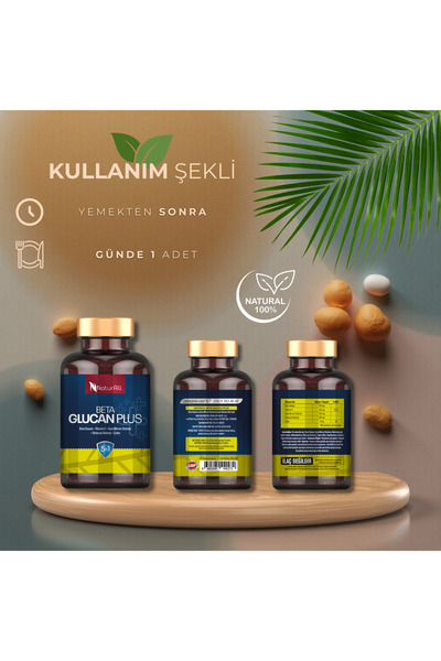 Naturall Beta Glucan Plus - Bağışıklık Sistemi Güçlendirici