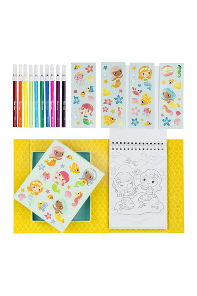 Tiger مجموعة الرسم قبيلة حوريات البحر