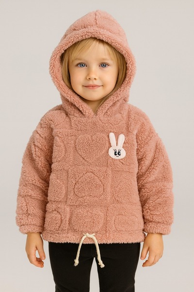 canmana kids&baby Κοριτσίστικο βελούδινο φούτερ