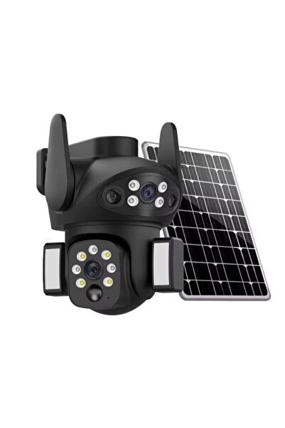 OEM 5G 8MP Solar Camera with Dual Lens & 128GB – Panoramic, Smart, Autonomous