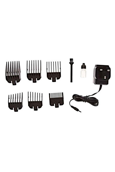 Sanford Rechargeable Hair Clipper Kit Red/Black