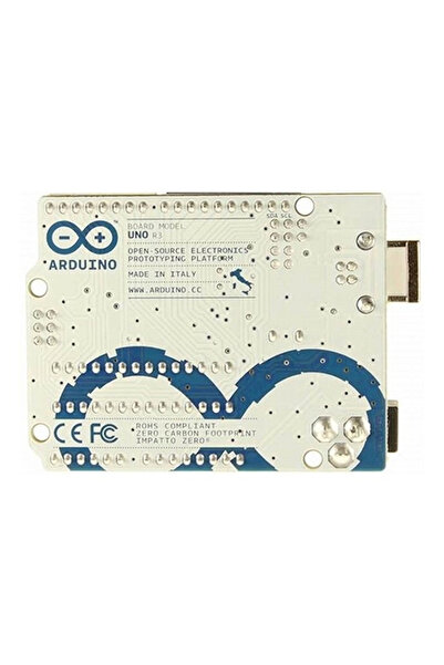 Arduino Uno R3 Development Board With USB Cable Blue/Black/Grey