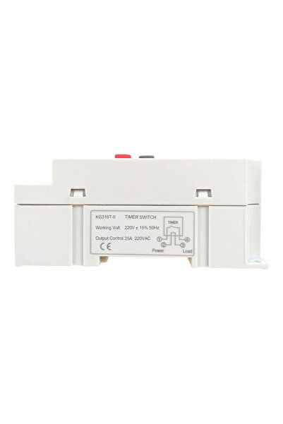 Generic مؤقت إلكتروني رقمي أبيض