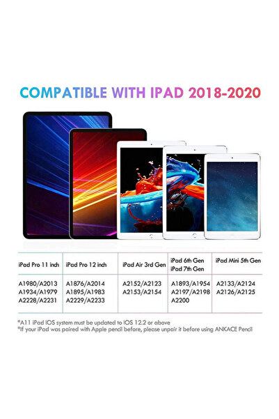 Generic Stylus Pen For iPad With Palm Rejection White