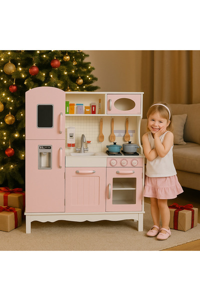 ideal STORE idealSTORE Ξύλινη Κουζίνα Παιχνιδιού Chef's Max Cook, 102 x 92,5 ...