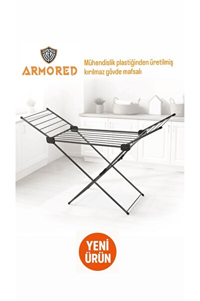 Armored Home Product Zırhlı-Kırılmaz-EXTRA KALIN BORULU Sağlam Çamaşır Kurutmalığı Ar-301