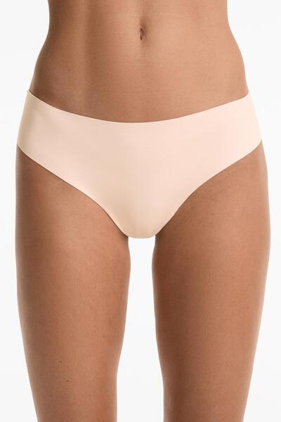 Oysho 5 invisible polyamide blend classic bikini briefs