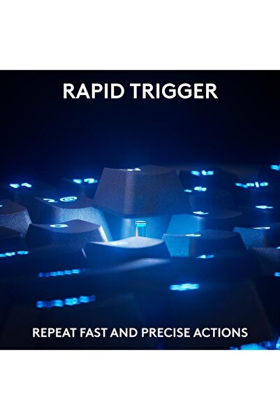 logitech G PRO X TKL RAPID Tenkeyless Wired Gaming Keyboard With Customizable RGB Lighting - Black