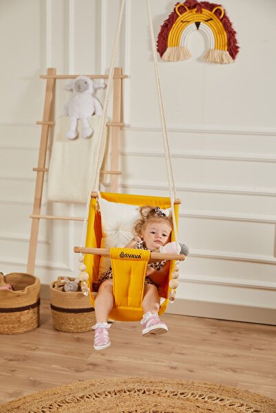 Svava Rüya Bebek Hamak Salıncak Sarı