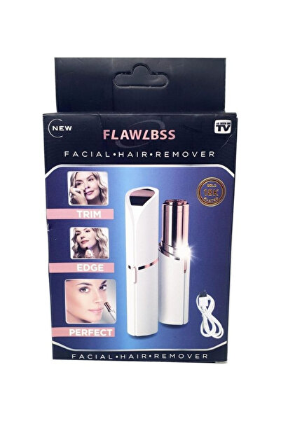 BSMBIOO Flawless Facial Hair Remover White/Gold