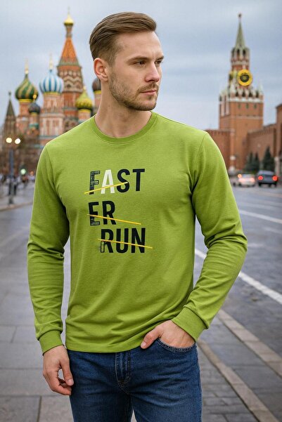 Masimar Men's Crew Neck Sweatshirt - Relaxed Fit