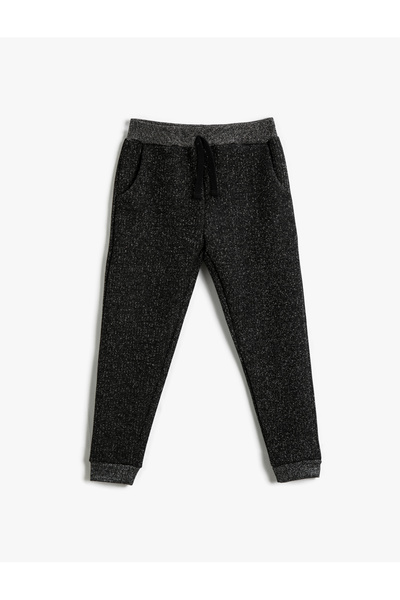 Koton Basic Pocketed Jogger Sweatpants with Tie Waist