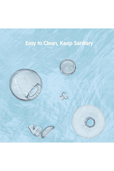 Generic 2 Piece Small Lightweight Electric Portable Wearable Breast Cup