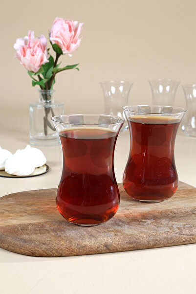 Rakle Pure imported thin glass 6-piece tea cup set 120 cc