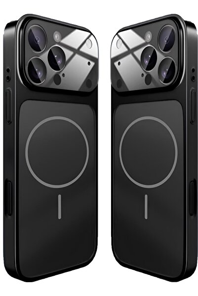 Nezih Case Apple iPhone 14 Pro Max Uyumlu 17 Pro Max Görünümlü Kamera Korumal...