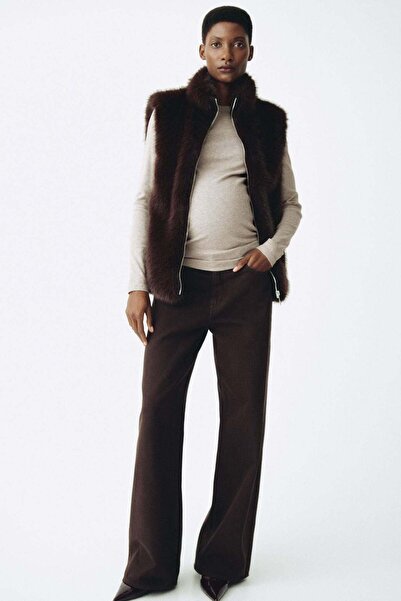 H&M MAMA Ribbed jersey top