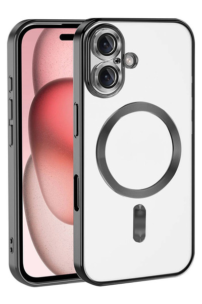 NewFace غطاء آيفون 17 كروس مغناطيسي آمن من آر دي بي واي دي إن (193721) - أسود