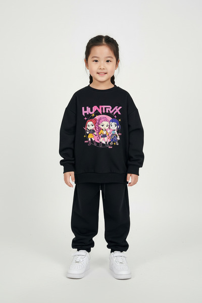 chibuumbabykids ΣΕΤ ΦΟΡΜΑΣ ΚΟΡΙΤΣΙΩΝ KPOP Demon Hunters Huntrix Zoey Rumi Mira με τύπωμα