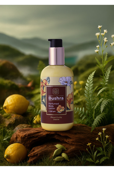 Naseem Bushra Family Combo(Bushra EDP-80ml, Body Lotion -250ml, Body Spray-200ml) |Pack of 3| Unisex combo