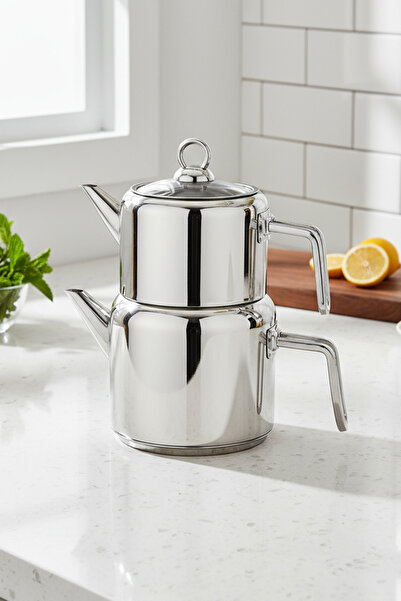 Lady Home Bambum Çelik Çaydanlık Thales Mini