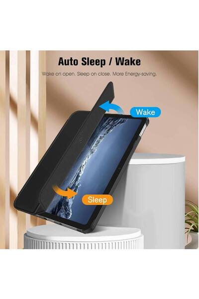 HYX Ultra Slim Case for iPad 11th Gen (A16, 11") & iPad 10th Gen (10.9") - Black