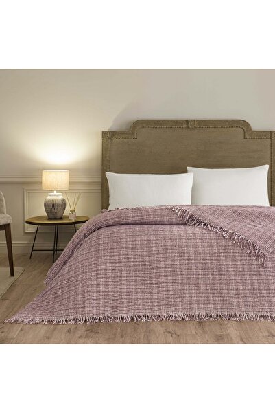 Linens Amorie Double Pink Blanket