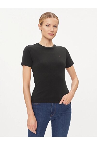 Tommy Hilfiger Tommy Hilfiger Women Black T-Shirts