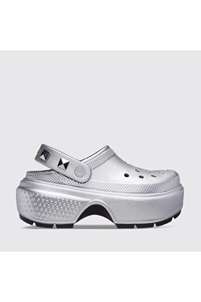 Crocs ΓΥΝΑΙΚΕΙΕΣ ΠΑΝΤΟΦΛΕΣ STOMPT ΜΕΤΑΛΛΙΚΕΣ 210362-040