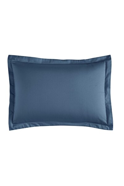 Linens Mix&Match Cotton Satin 2-Piece Flounced Pillowcase Set Indigo