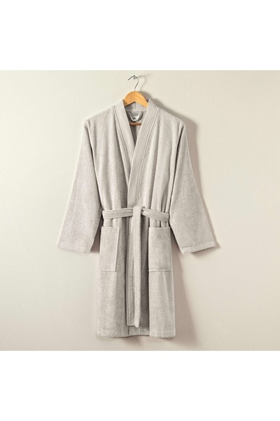 Linens Cozy Bamboo S/M Bathrobe Mink