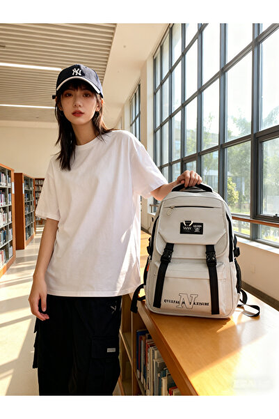 Generic College Student Outdoor Travel Leisure Trend Dual-Shoulder Backpack