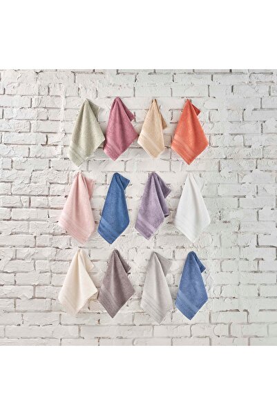 Linens Soft Cotton 30X45 cm Hand Towel Gray