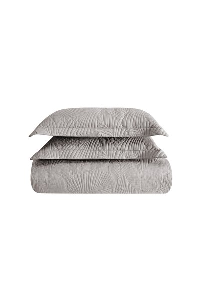 Linens Leaf Mink Double Bedspread Set
