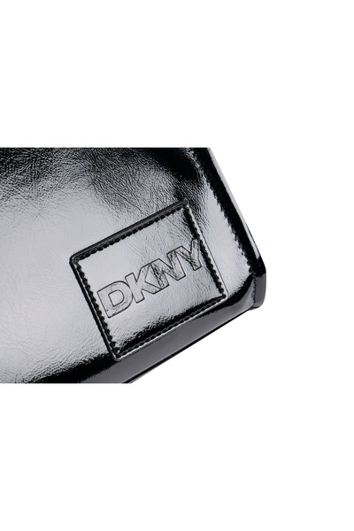 Dkny Women's Shoulder Bag R41Axr57-Black-Silver
