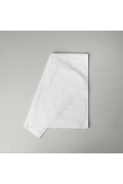 Linens Ivory Cotton Towel 50X85 cm White
