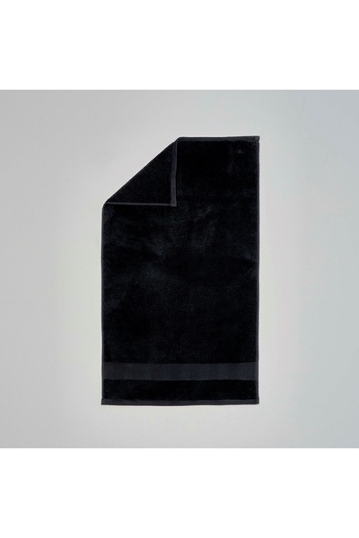 Linens Premium Cotton 50X85 cm Face Towel Black