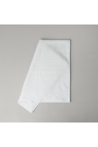 Linens Bless Cotton Towel 50X85 cm White