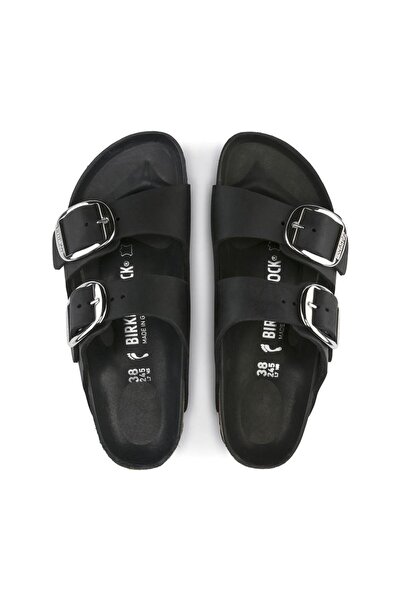 Birkenstock Unisex pantofle Arizona Big Buckle Fl Black 1011075-20026