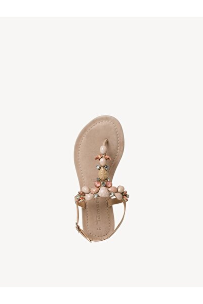 Tamaris Πέδιλα - Μπεζ - Κομψό/Νύχτα