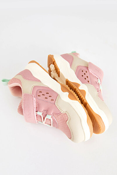 Vicco Homer Ortopedik Ilk Adım Bebek Çocuk Spor Ayakkabı Pudra