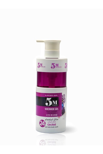 Million 5 Orchid scented shower gel 500ml