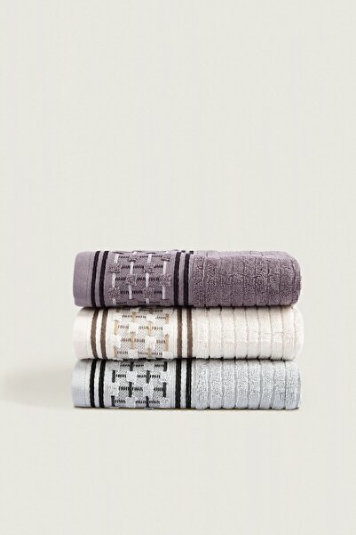 İrya Olwen 100% бавовняний рушник для обличчя, екрю, 50x90