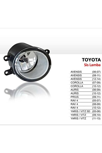 Mars Toyota Corolla Sağ Sis Farı 2007-2011 Uyumlu