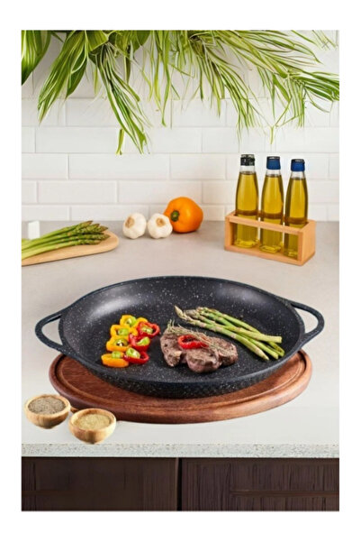 LAVONNI LAVONNİ 36 Cm Döküm Bazlama Tavası